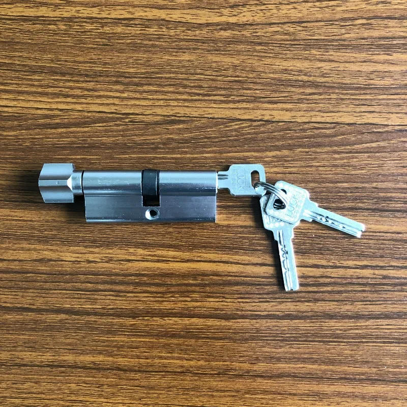 Description Picture 5 of itemStainless Steel Handle Door Lock, Wooden Door Lock, 50 Lock Body, Indoor Bedroom Silent Door Lock, Mechanical  Lock