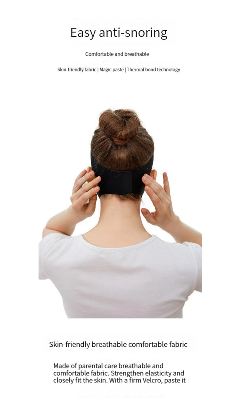 Description Picture 3 of itemMouth Breathing Corrective Belt Anti Snoring Drag Chin Strap Support Strap To Prevent Dislocation Of The Jaw