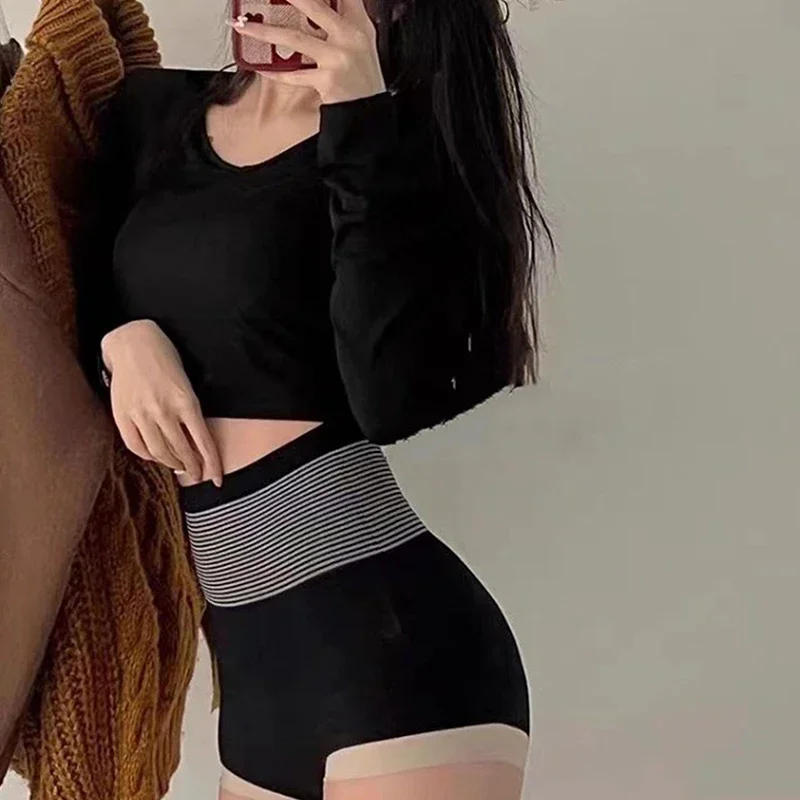Description Picture 4 of itemWomen High Waist Shaping Panties Breathable Body Shaper Slimming Tummy Underwear Butt Lifter Seamless Panties Shaperwear