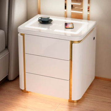 Smart Bedside Tables Mobile Bed Small Bedside Dressers Nordic Night Tables Bedroom Auxiliary Furniture