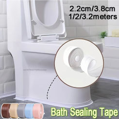 Water Bath Bathroom Sealing Tape Weather Strip Adhesive Sealing Border in The Bath Anti-mildew Caulking Sealed WaterproofIsolate