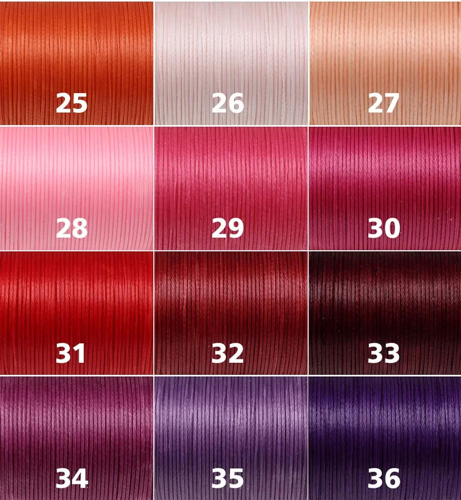 Description Picture 4 of itemHandmade Flat Wax Thread for Leather Craft, Hand Stitching, DIY Wax Coated Strings, Repair Shoes, Sewing Tools, 0.8mm, 1.0mm