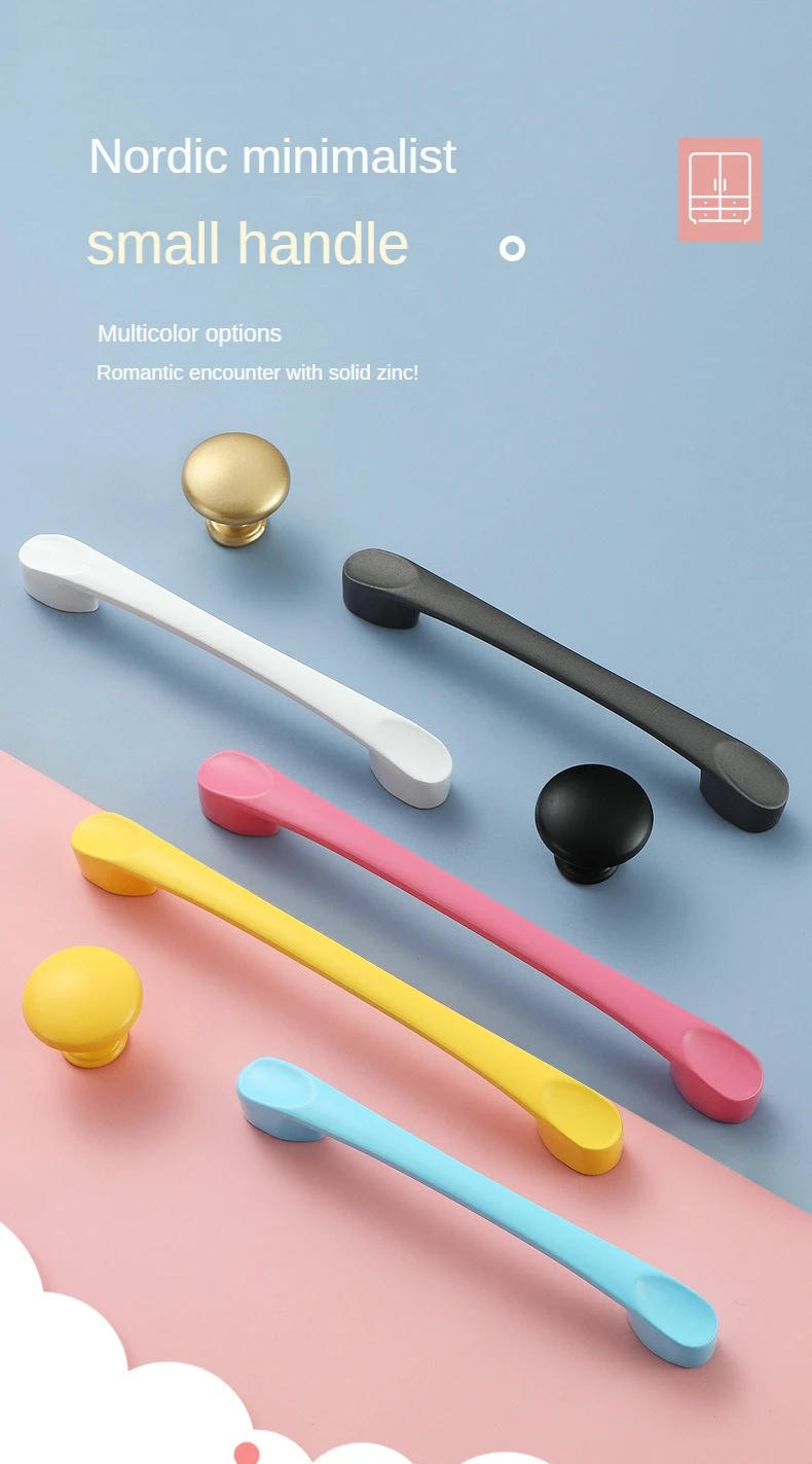 Description Picture 2 of itemAluminum Alloy Handles Modern And Minimalist European Style Drawers Wardrobes Shoes Cabinets Door Handles Furniture Hardware