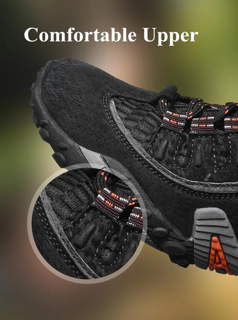 Description Picture 6 of itemMen Hiking Shoes Mesh Breathable For Men SoftSport Shoes Men Sneakers Outdoor Climbing Shoes