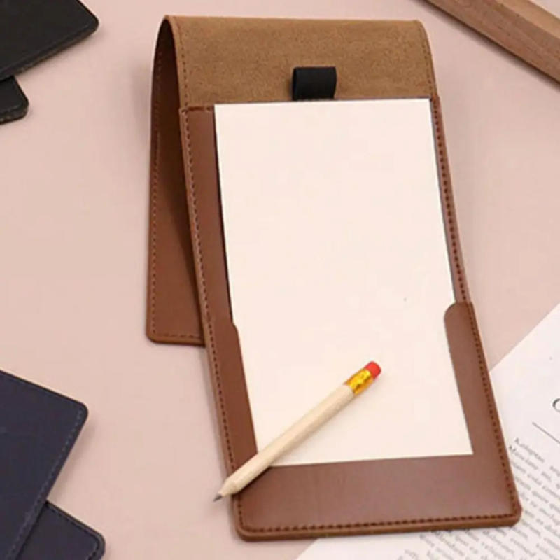 Description Picture 3 of itemPU Leather Golf Score Book Yardage Book Black Brown Golf Scorecard Holder Compact Lightweight Score Notebook Golf Enthusiasts