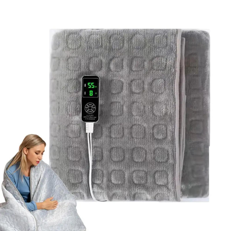 Description Picture 3 of item220V Electric Blanket Home Office Smart Heated Blanket Body Warmers Bed Sheet Cushion Pad Winter Thermal Heater Blanket Cushion