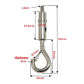 Medium hook X 1pcs
