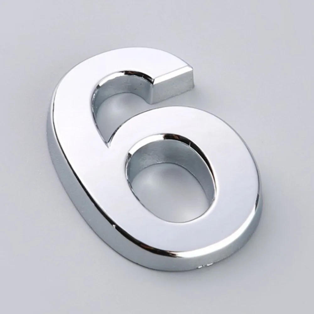 Description Picture 5 of itemSelf Adhesive 3D Number Alphabet Letter Sticker for House Home Apartment Office Door Number Plate Address Mailbox Signs