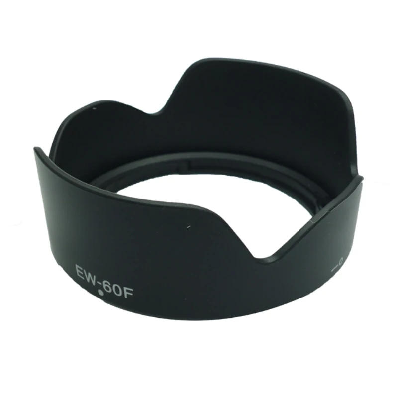 Description Picture 3 of item1PCS EW60F EW-60F Camera Lens Hood  Bayonet Mount for Canon M5 M6 With EF-M 18-150mm f/3.5-6.3 IS STM 55mm Lens with package box
