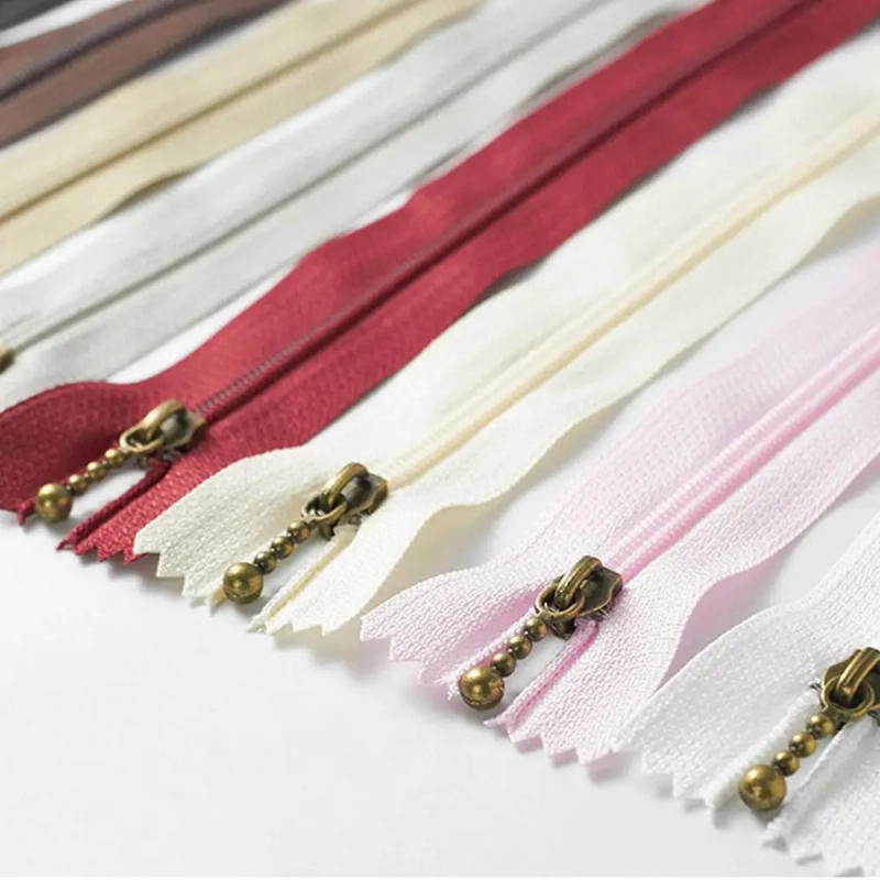 Description Picture 4 of item10Pcs 3# Bronze Metal Zipper 25CM Close-end Zip for Sewing Bags Garments Pocket Zippers Repair Tailor DIY Accessories