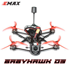 Emax Babyhawk O3 Air Unit 3.5inch 155mm 4S Betaflight ELRS FPV Drone 4K HD Camera ECO1404-3700KV Motor F4 Flight Control Gift