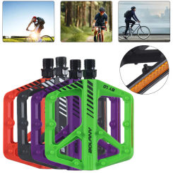 Mountain Bike Pedals Anti-Slip Bicycle Platform Pedal DU Sealed Bearing Cycling Bearing Pedals MTB Bike Accessories