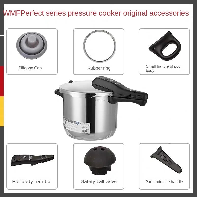 Description Picture 2 of item1Pcs for wmf pressure cooker accessories pressure cooker sealing ring rubber ring silicone cap handle