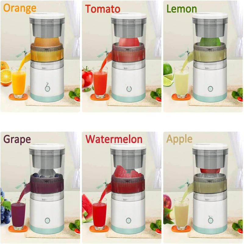 Description Picture 6 of itemElectric Juicer Juice Cup Citrus Orange Lemon Squeezer USB Charging Kitchen Fruit Juicer Blender Fresh Separator Press Machine