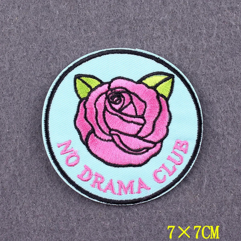 Description Picture 6 of itemEmbroidered Patch Positive Words Patches On Clothes DIY Letter Iron On Patch For Clothing Slogan Badges On Backpack Accessory