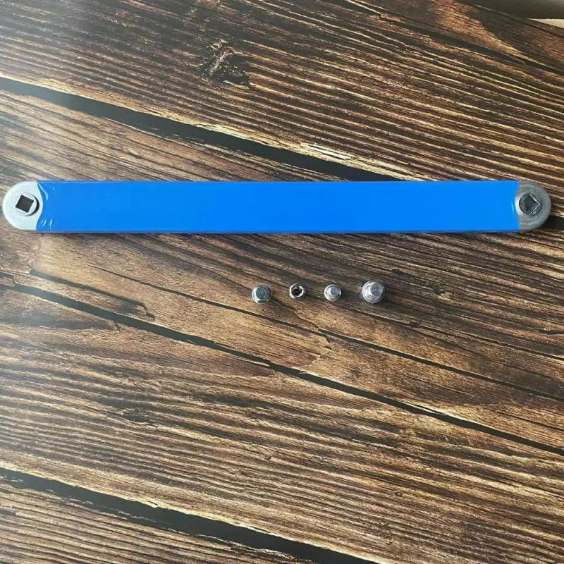 Description Picture 6 of itemSteel Offset Extension wrench Double Head 360-degree Rotating Ratchet Spanner Multi-function Adapter Ratchet Repair Tools Hone