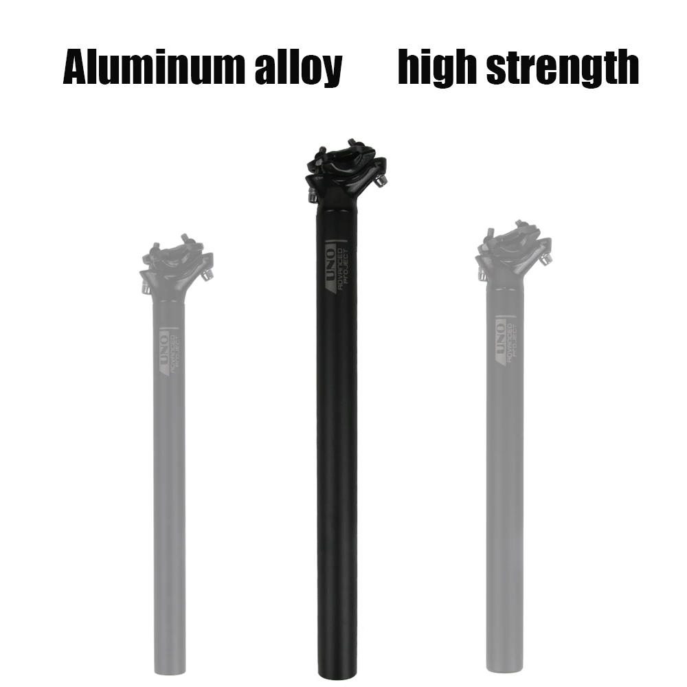 Description Picture 3 of itemUNO Mountain Bike Seatpost 27.2/30.9/31.6MM 350/400MM Seat Post Tube Aluminum Alloy MTB Road Cycling Bicycle SeatPost Bicycle Pa