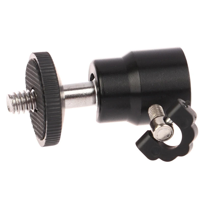 Description Picture 2 of item1pc Camera Tripod LED Light Flash Tripod Bracket Holder Mount 1/4 Hot Shoe Adapter Cradle Ball Head