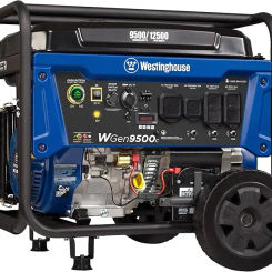 Outdoor Power Equipment 12500 Peak Watt Home Backup Portable Generator, Remote Electric Start with Auto Choke