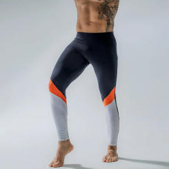 Sport Compression Pants Men Athletic Fitness Running Tights Bodybuilding Training Workout Gym Yogo Leggings Outdoor quick drying