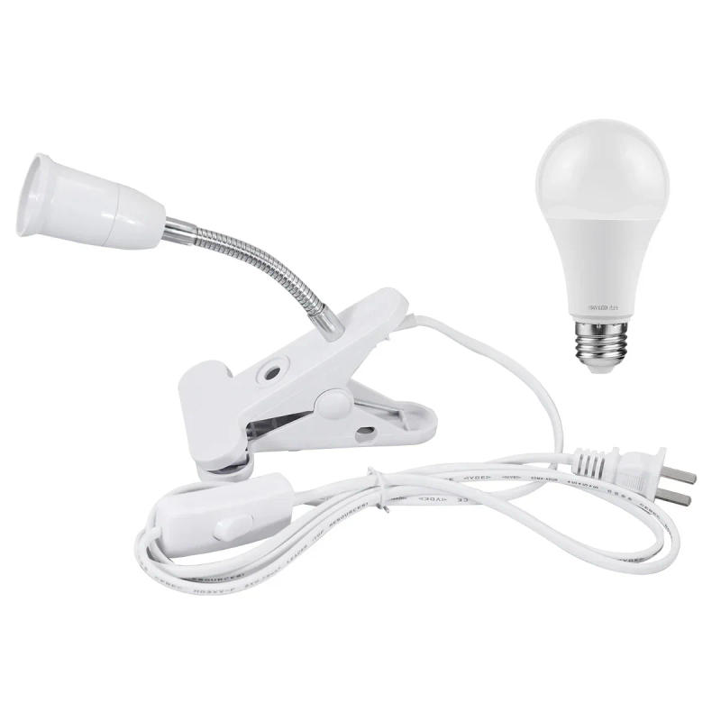 Description Picture 5 of itemNew Energy Saving LED Table Lamp Base Adapter with Switch for EU and UK Plug, E27 Socket Bulb Holder - Efficient and Eco-Friendl