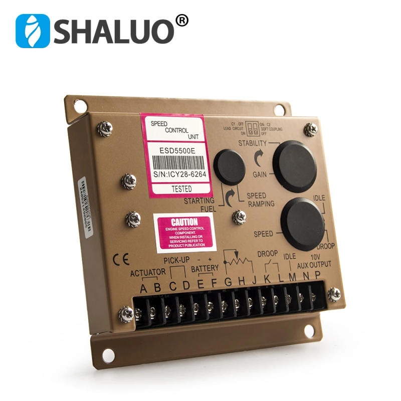 Description Picture 5 of itemFactory ESD5500E Diesel Generator Speed Controller Engine Actuator Govornor DC Motor Control Board For Genset Spare Parts