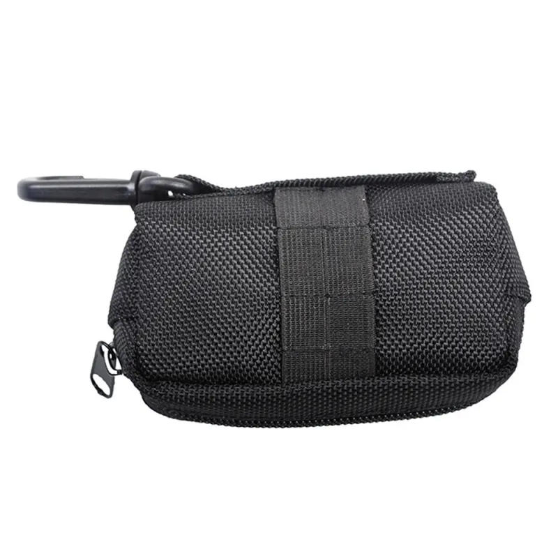 Description Picture 4 of itemGolf Tee Holder Golf Ball Pouch Oxford Cloth Storage Pocket Golf Small Waist Bag With Clip Zipper Close Golf Ball Holder