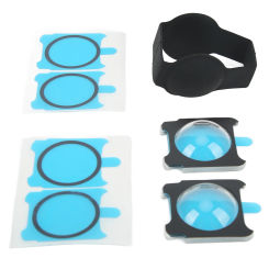 Camera Lens Guards Adhesive Panoramic Lens Protective Mirror Screen Covers Set for Insta360 ONE R RS Action Camera Accessories