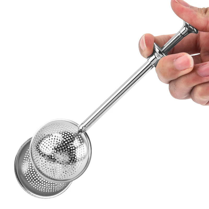 Description Picture 6 of itemTea Infuser Stainless Steel Tea Strainer Leaf Tea Filter Sieve Spice Ball Infuser Mesh Strainer Tea Brewing Kitchen Accessories