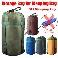 Storage Bag for Sleeping Bag Classic Delicate Camping Sleeping Bag Compression Stuff Sack Leisure Hammock Storage Packs