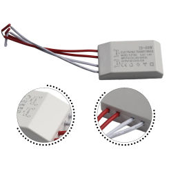Parts Electronic Transformer Home Office Light Chandeliers Adapter Spare Small Stable Replacement 220V To AC12V