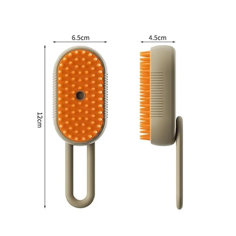 Description Picture 3 of itemSteamy Cat Brush Electric Spray Cat Hair Brush 3 in1 Dog Steamer Brush for Massage Pet Grooming Removing Tangled and Loose Hair