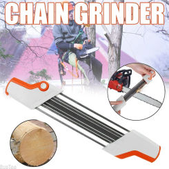 2 in 1 Easy File Chainsaw Chain Fast Sharpener Metal File 3/8" 4.8mm Replacement for Stihl Chain