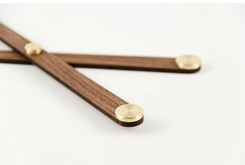 Description Picture 3 of itemSpain Wood Long Pointer Central Movement Black Walnut Diy Wall Clock Hands Huge Clock Hands Brass Large Torque Mechanism