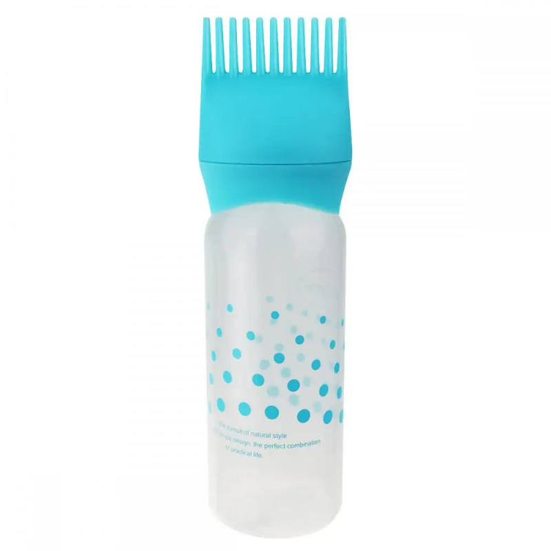 Description Picture 2 of item1~8PCS Hair Dye Applicator Bottles with Brush for Hair Oil Spray Bottle For Hair Dyeing Shampoo Hairdressing Hair Coloring Tools