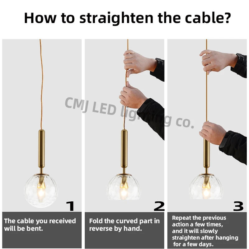 Description Picture 2 of itemEuropean Pendant Light 110V/220V Ceiling Lamps Home Appliance Living Room Dining Tube Chandeliers Set Including Lights Bulb GU10