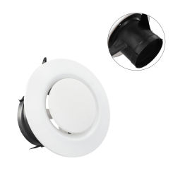 1pc Air Vent Ducting Ventilation Grilles Vents Cover Tuyere Ceiling Air Supply Mountable HOT AIR Vent Grille Cover Easy Diffuser