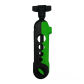 1pc black green