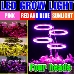 LED Grow Light Full Spectrum Phytolamp LED Plants Cultivation Lamp For Seedlings Indoor Flower Seeds Growbox Dimmable Phyto Lamp