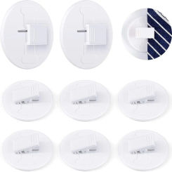 for Living Room Wall Mounted Seamless Anti Splash Self Adhesive Bathroom Accessories Guard Clip Curtain Buckle Curtain Clip