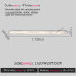 White L120cm