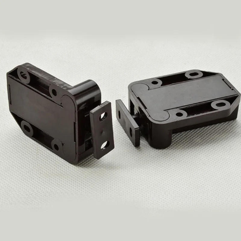 Description Picture 4 of itemNew 6-Pack Non-Magnetic Push To Open Catch Lock Drawer Cabinet Catch Press Latch Cupboard Bedroom