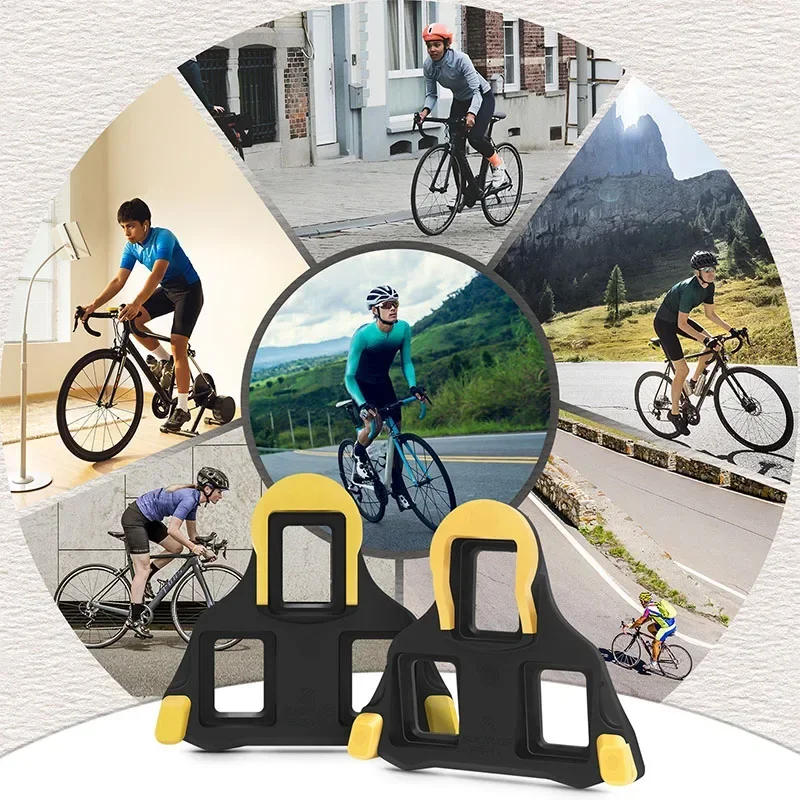 Description Picture 2 of itemBUCKLOS Bicycle Self-locking Pedal Cleat for SPD SL Road Bike Cleats Durable Cycling Shoe Cleat Clipless Pedal Cleats for SH11