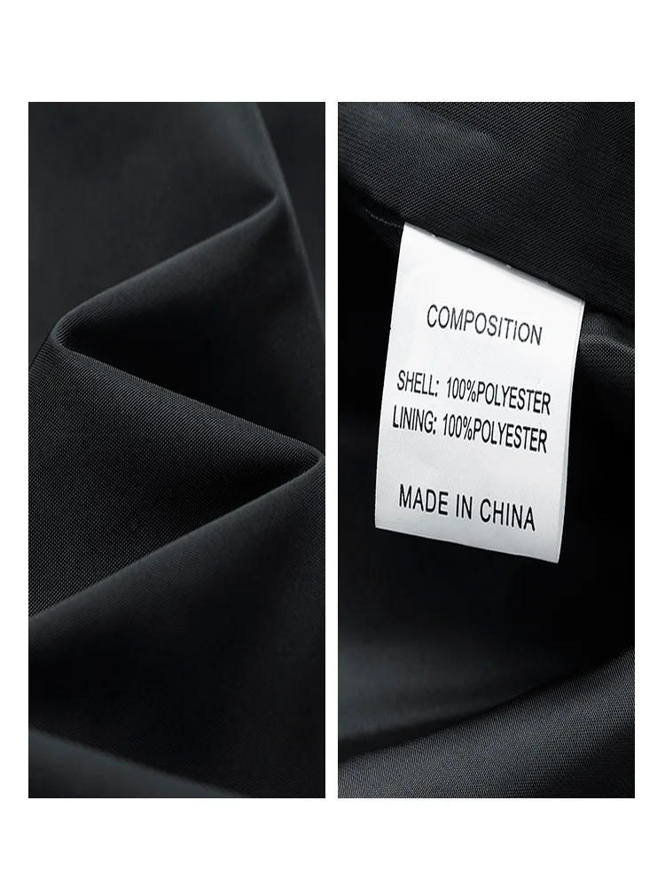 Description Picture 4 of itemMen's Thin Jacket Spring Autumn Overcoat Men's Plus Size Loose Casual Trench Coat Korean Version Fashion Stand Collar Outwear