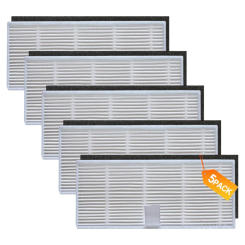 5 Pcs Filters For Ultenic For T10 PRO Robot Vacuum Cleaner Replacement Filter Accessories Household Cleaning Supplies