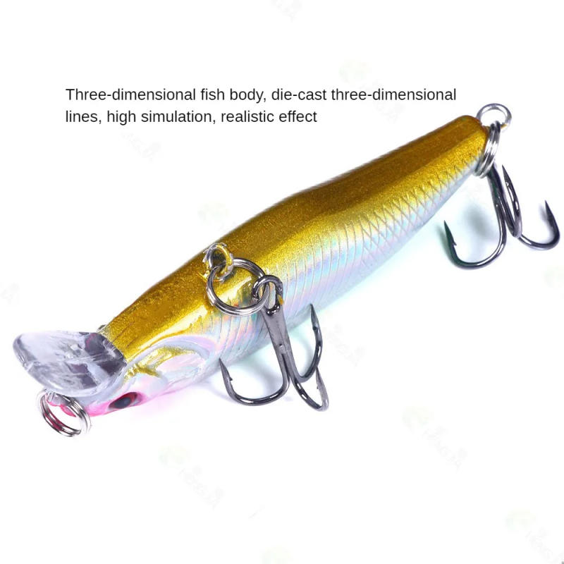 Description Picture 4 of itemJapan Hot Model Sinking Minnow Fishing Lures 52mm 4.5g Jerkbait Bass Pike Carkbait Wobblers Swimbait Professional Hard Bait