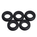 200pcs 3/5/6/8/10/12/16/20mm Rubber Seal Ring Oil Sealing Grommet Gasket for Protect Wire Cable Hole Protection Ring Shim Washer