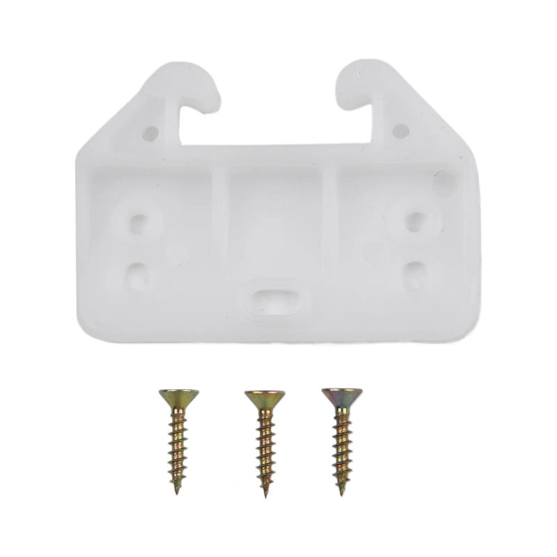Description Picture 5 of item10pcs Dresser Cabinet Closet Drawer Slides Track Guides Rail Brackets With Screw Plastic Hanging Furniture Accessories Slides
