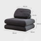 Dark Grey-90CM