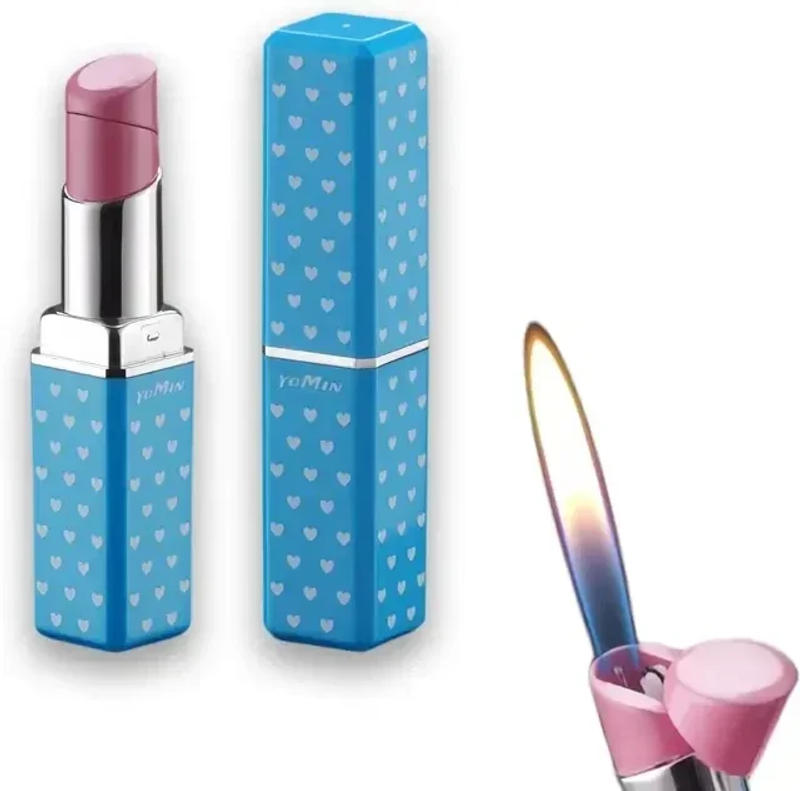 Description Picture 6 of itemWindproof Cute Lipstick Inflatable Lighter Portable Mini Butane Lighter Cigarette Accessories Women's Fashion Gift